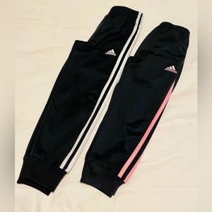Girls Adidas track pants